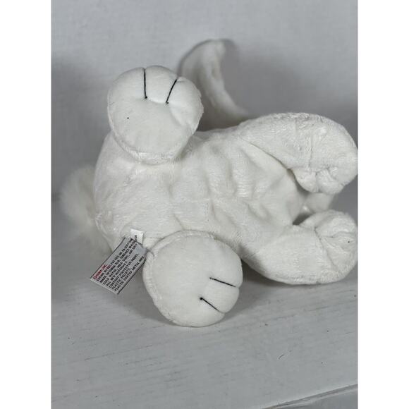 Gund Big Zippity White Bunny Rabbit 36175 12" Plush Stuffed Animal Posable Ears - Picture 4 of 6